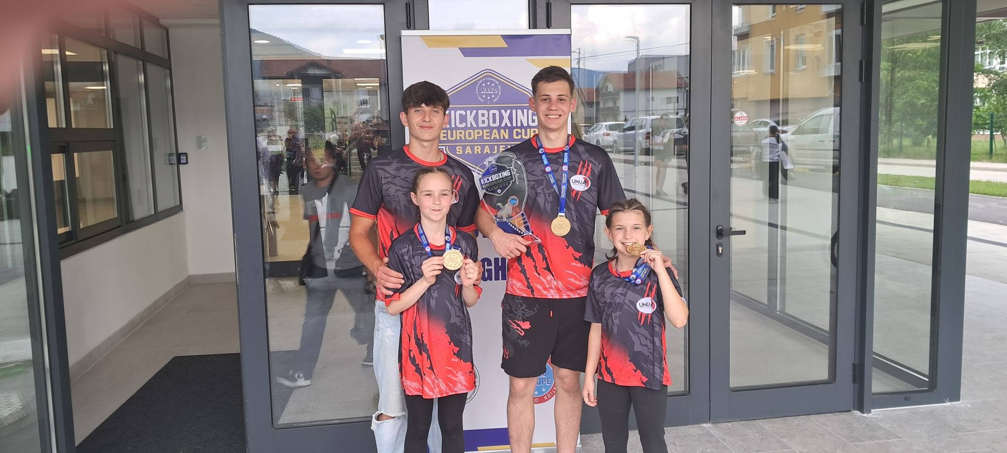 Takmičari sa medaljama